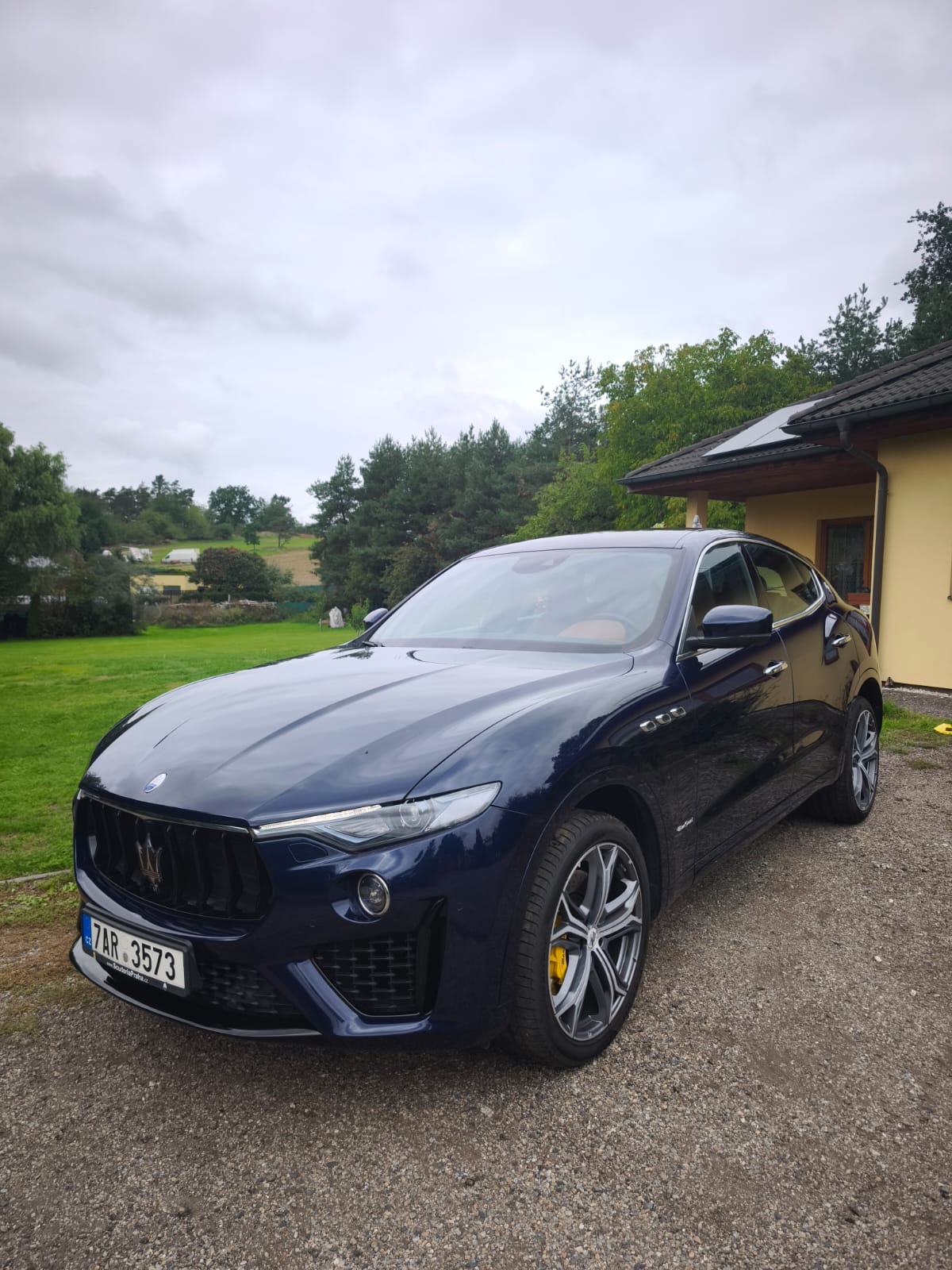Maserati celkový pohled