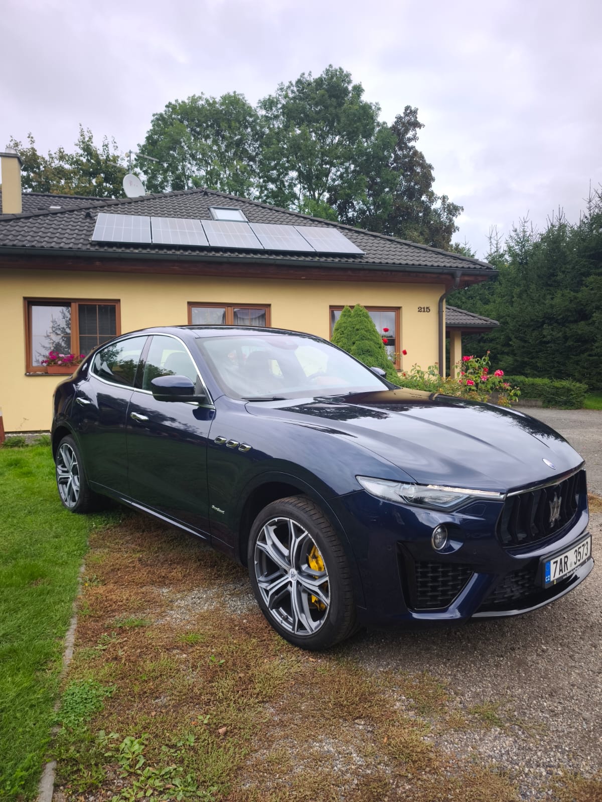 Maserati celkový pohled